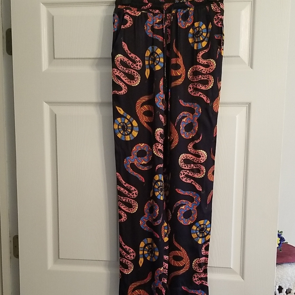 FarmRio Colorful Patterned Pants size xs